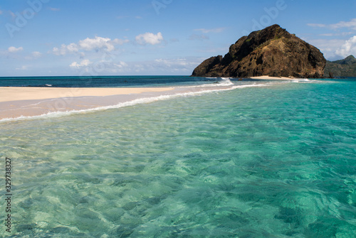 Point de vue de l'îlot Choizil à Mayotte.