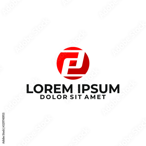 Free Download Initial letter ae or ea logo template with circle and fast movement font illustration in flat design monogram symbol - GFXLoad