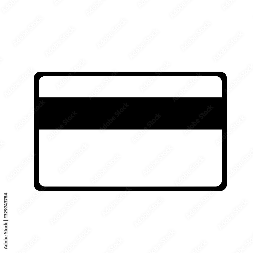 Bank card icon. Raster illustration Bank card icon. Raster illustration