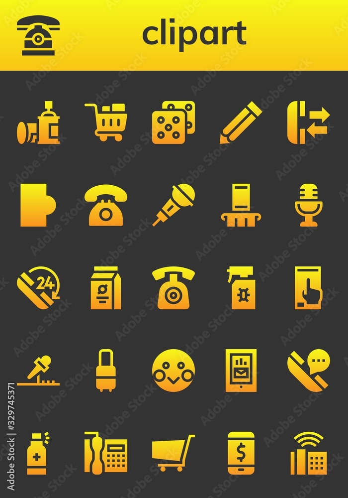 clipart icon set clipart icon set