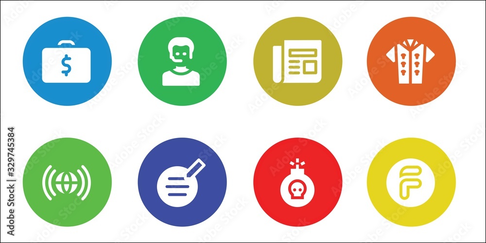 Modern Simple Set of business Vector filled Icons Modern Simple Set of business Vector filled Icons