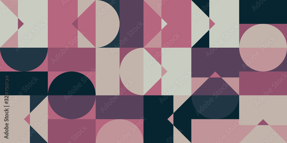 Deconstructed Abstract Vector Pattern Design Deconstructed Abstract Vector Pattern Design