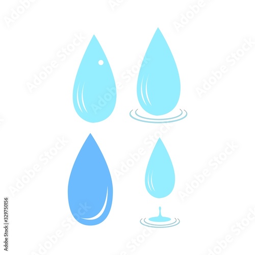 water drop Logo