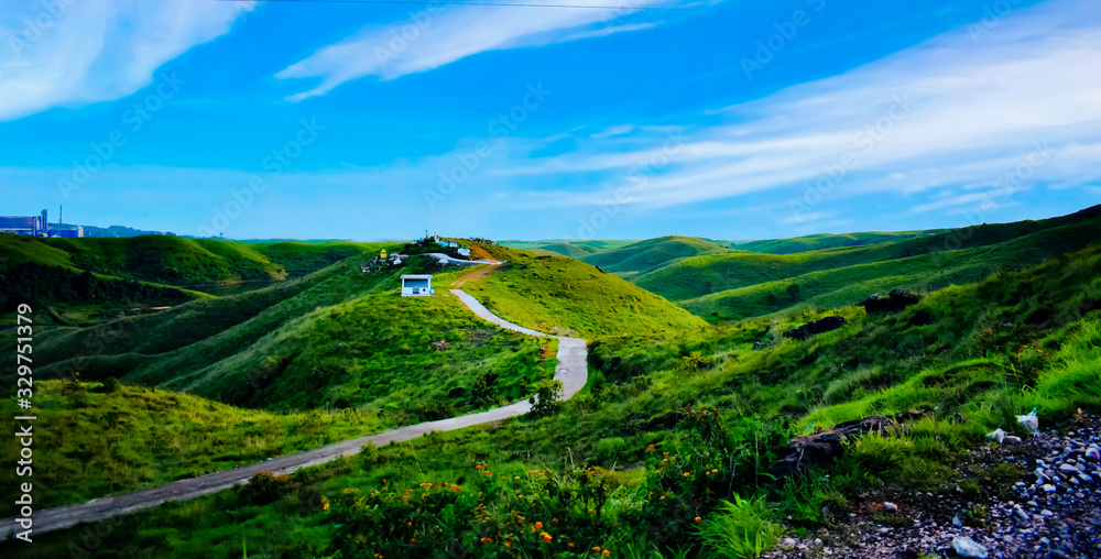 Obraz premium view of mountains