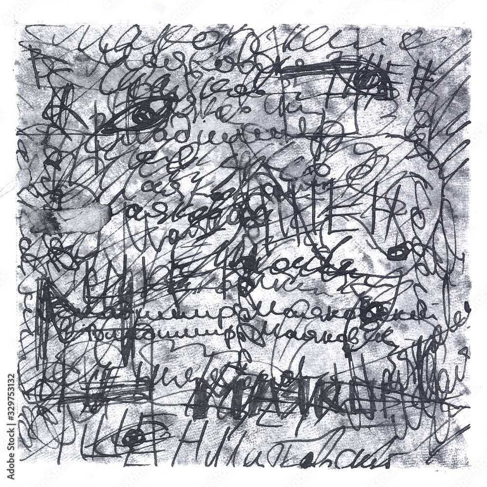 Fototapeta premium sketch of a tree