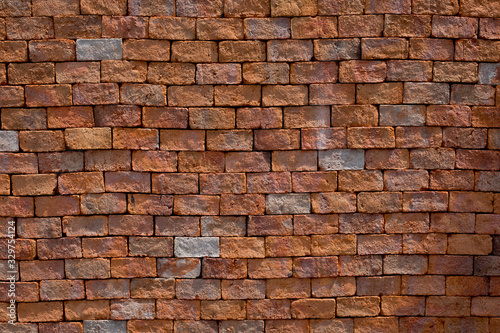 wall background  brown background  abstract  orange mortar texture  old wall