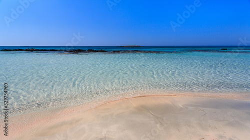 spiaggia di Elafonissi a Creta