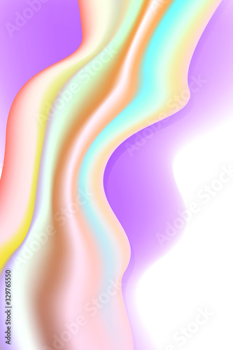 Fototapeta Naklejka Na Ścianę i Meble -  Colourful abstract wave liquid background.Vector illustration.