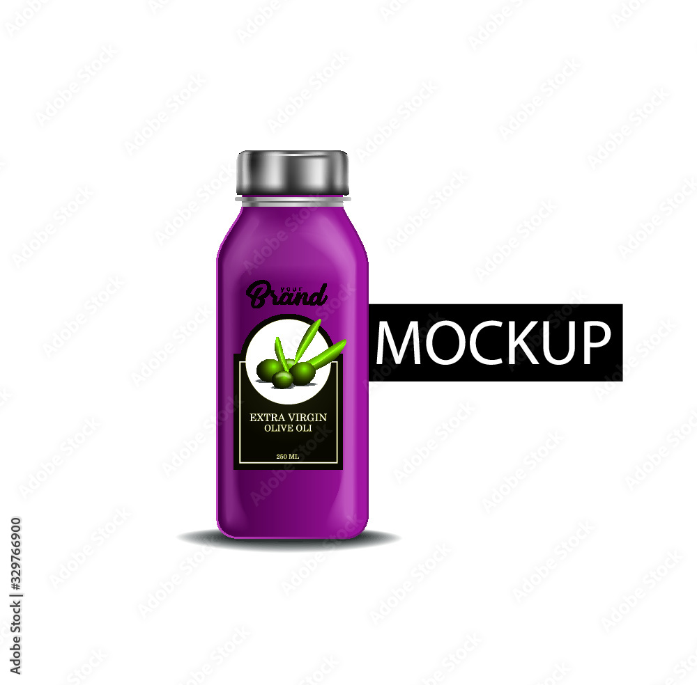 mock-up template bottle of oil, syrup, beverage, glass bottle realist mock-up template bottle of oil, syrup, beverage, glass bottle realist