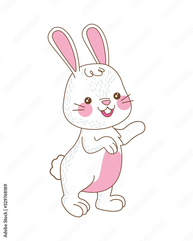 cute little rabbit easter character cute little rabbit easter character