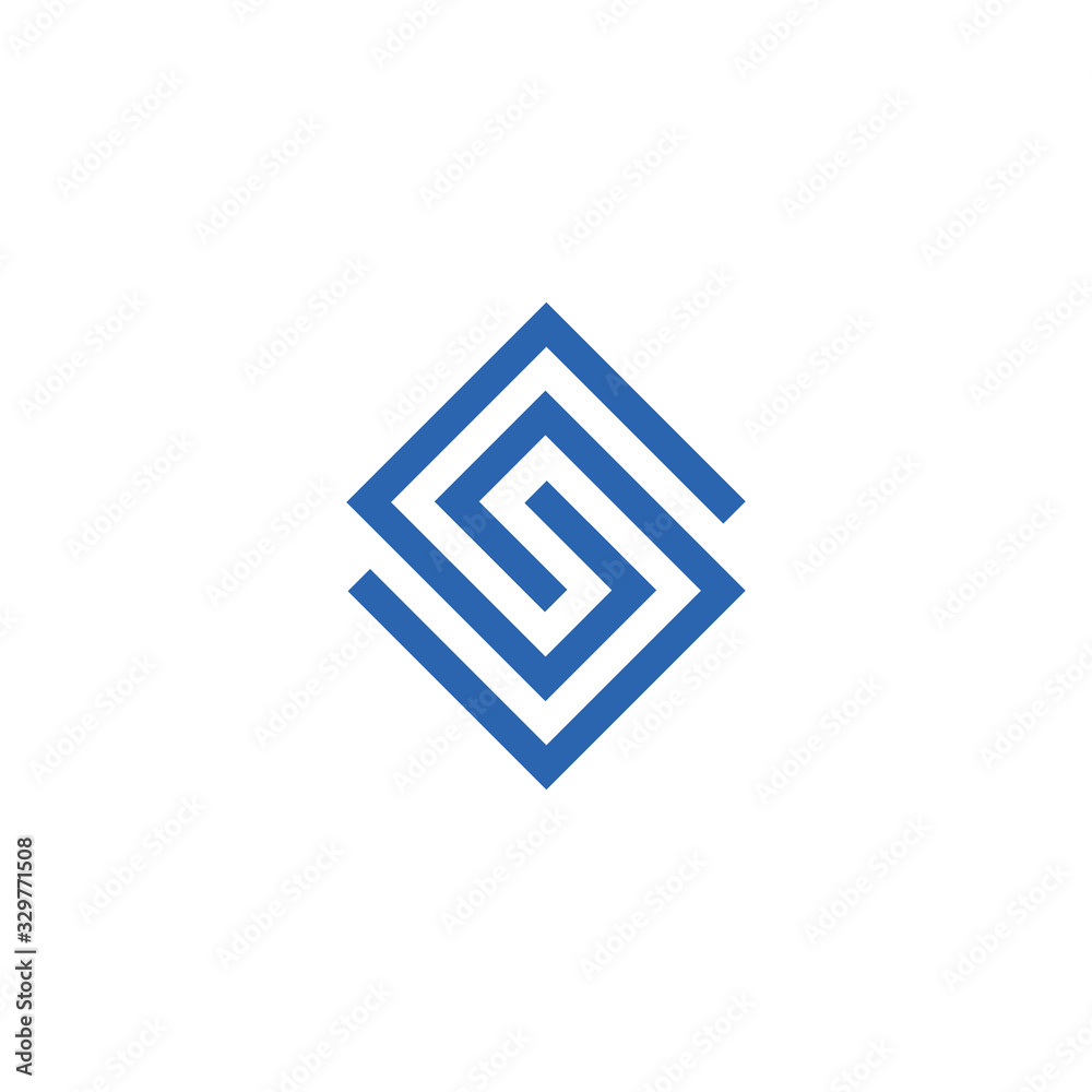 Letter S logo icon design template elements. Letter S logo icon design template elements.