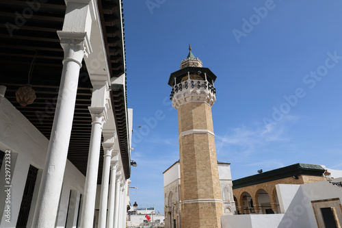 The Youssef Dey Mosque of Tunis, Tunisia photo