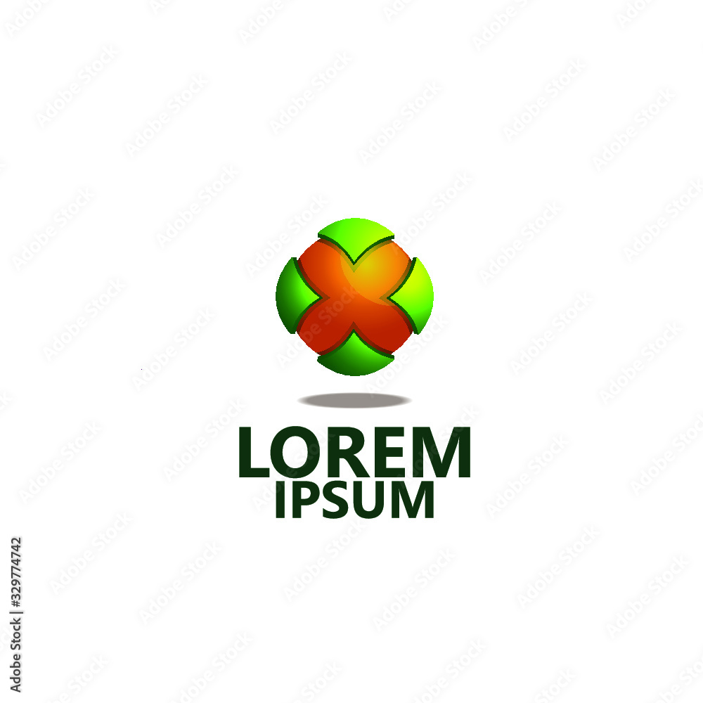 COMPANY LOGO 3D, Modern abstract design vector element for identity, logotype or icon. COMPANY LOGO 3D, Modern abstract design vector element for identity, logotype or icon.