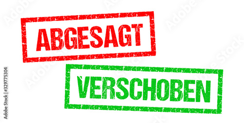 Abgesagt / Verschoben