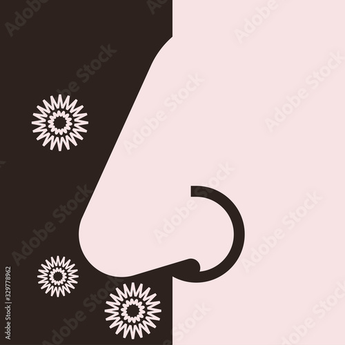 Hay fever. Pollen allergy