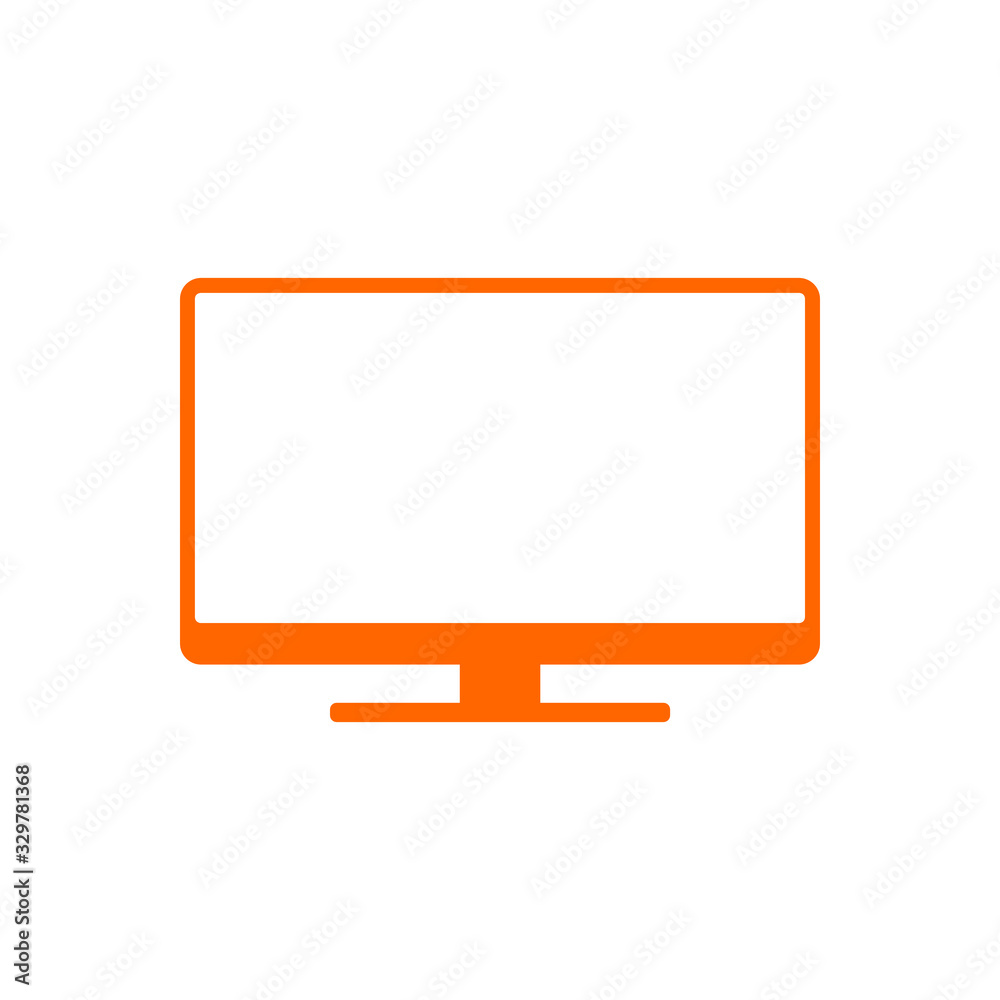 Monitor und Hintergrund