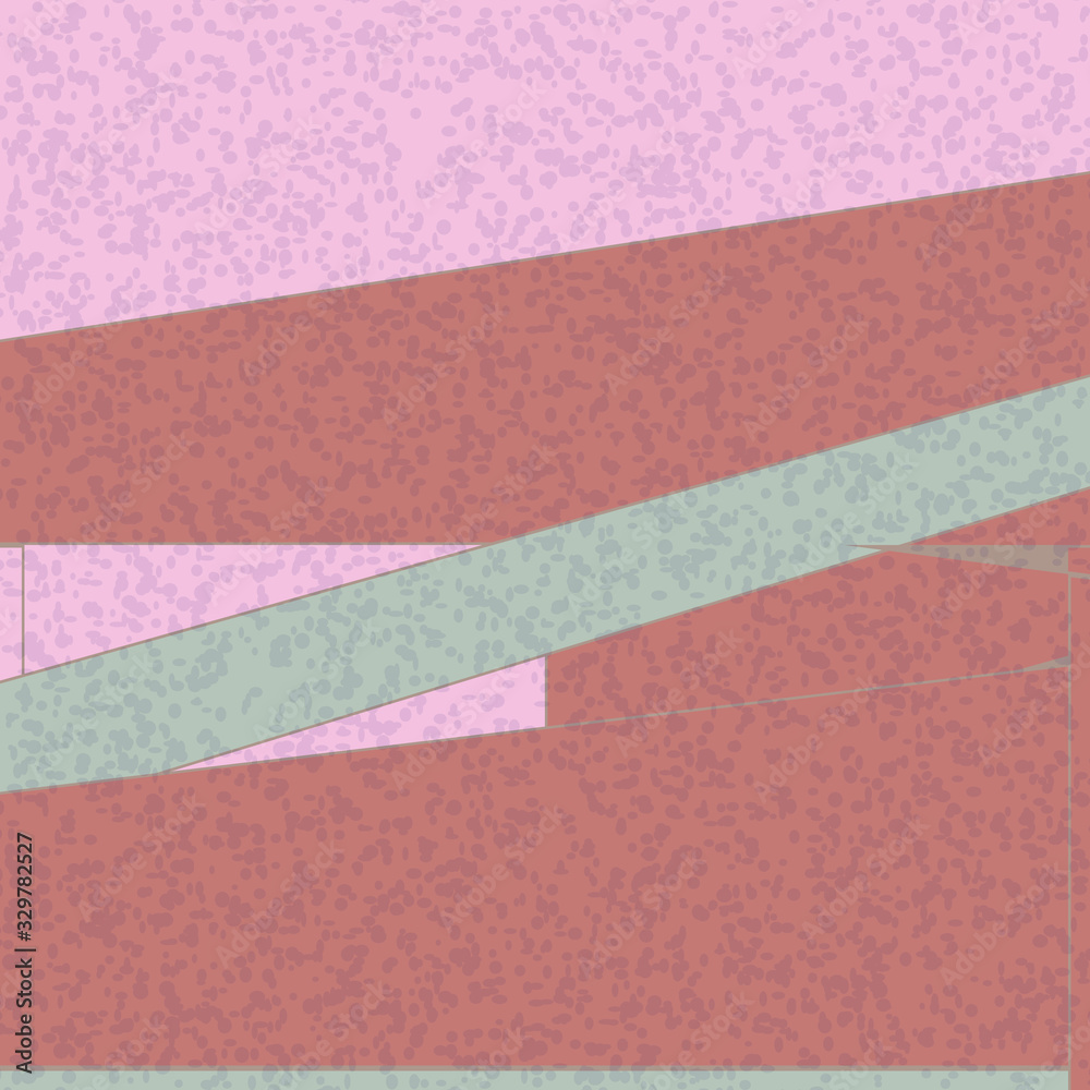Fototapeta premium Abstract Random Color Poligones Generative Art background illustration
