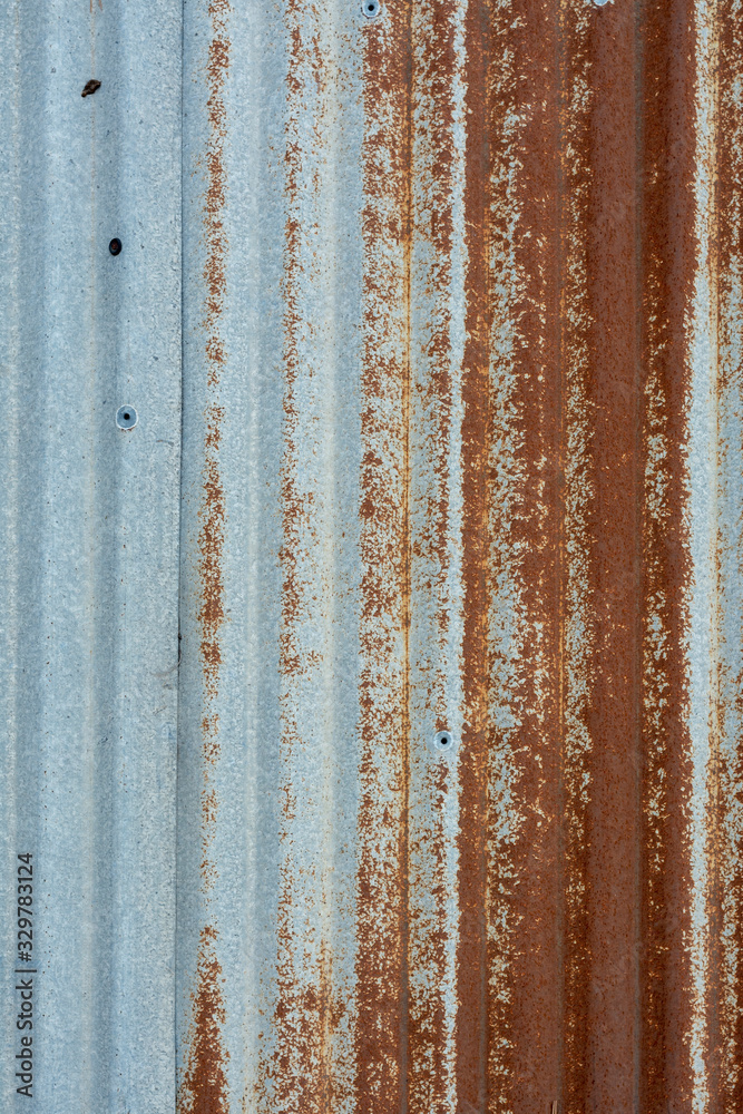 Naklejka premium old rusty metal background