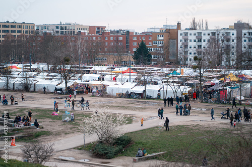 Photography view of Berlin Mauer Park