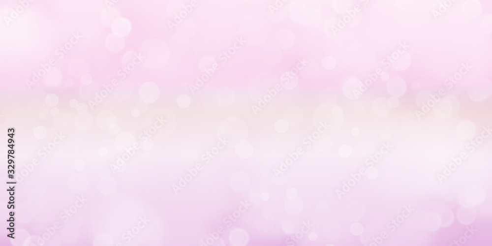 Pink sweet dreamy with bokeh background.