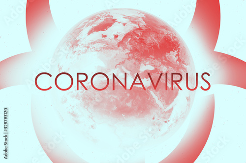 Coronavirus earth biological hazard photo