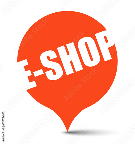 red vector banner eshop