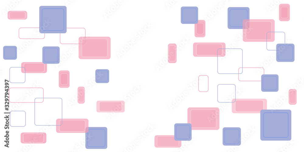 Abstract vector illustration from rectangles and squares. Abstract vector illustration from rectangles and squares.