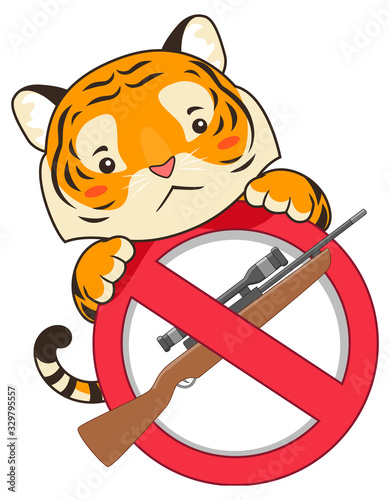 Mascot Tiger Stop Killing I...