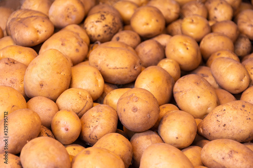 potatoes on the market