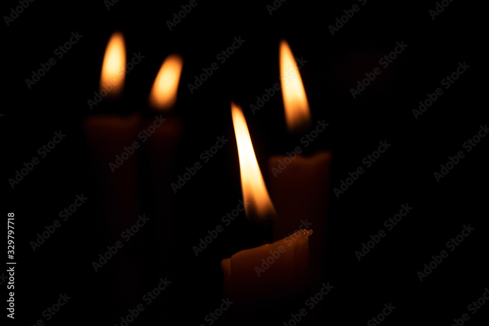 Candlelight in the night about religion Candlelight in the night about religion