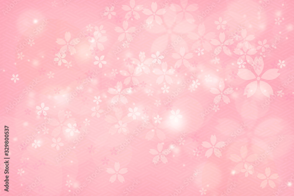 桜の春イメージ背景