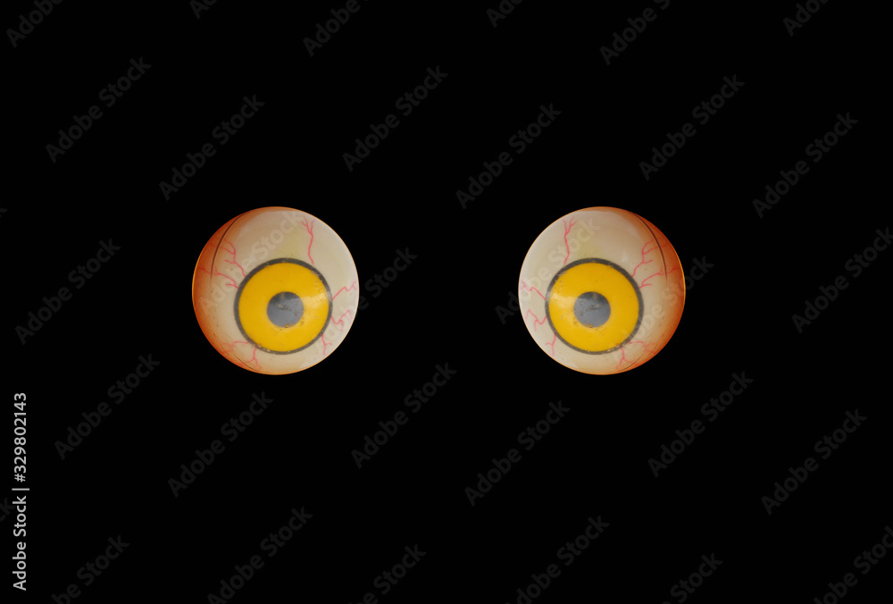 Eye isolated on white background.This had clipping path. Eye isolated on white background.This had clipping path.