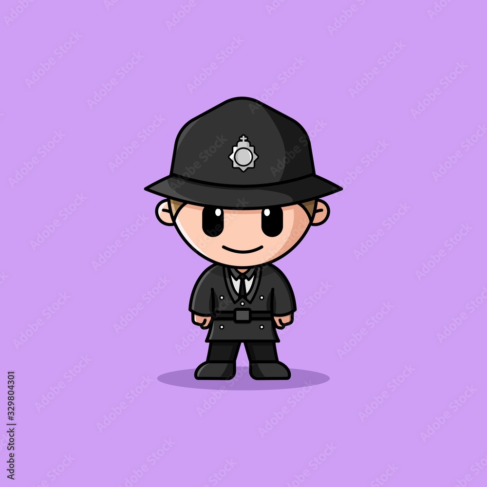 Uk Police Officer Logo Character Mascot Stock Vector Adobe Stock uk-police-officer-logo-character-mascot-stock-vector-adobe-stock