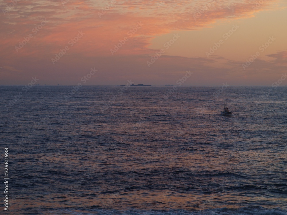 夕暮れの南伊豆の海 夕暮れの南伊豆の海
