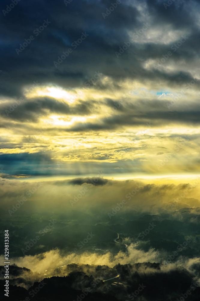 Fototapeta premium 九十九谷雲海