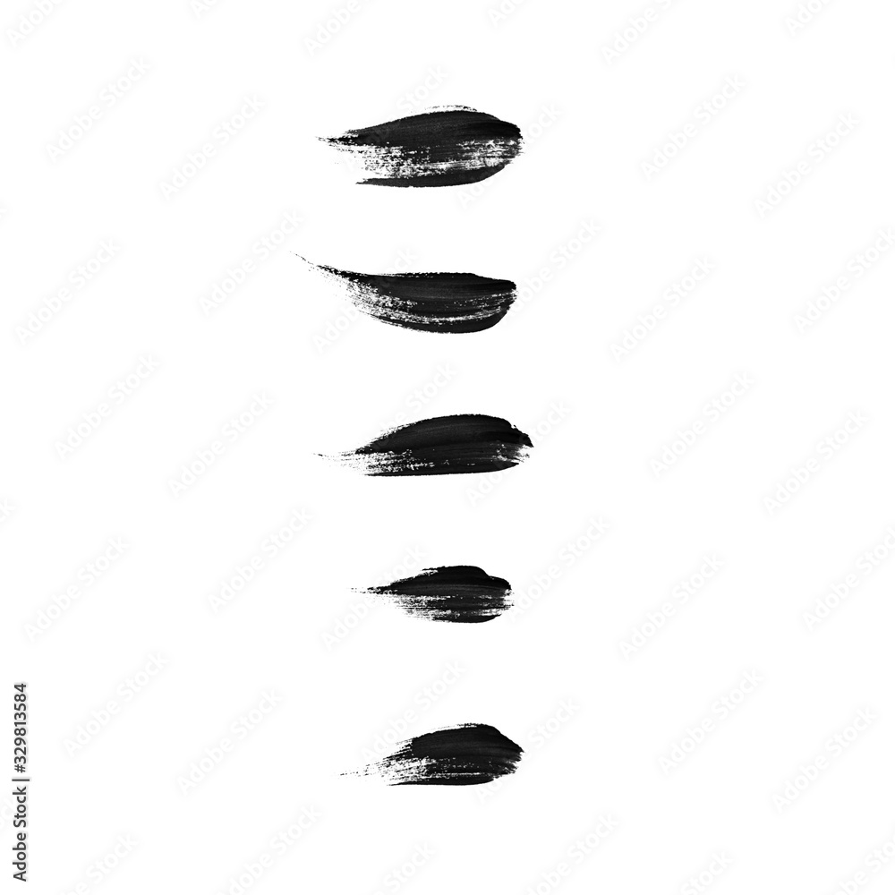 Real brush strokes. Hand drawn brush splash. Real paint strokes. Graphic resources Real brush strokes. Hand drawn brush splash. Real paint strokes. Graphic resources