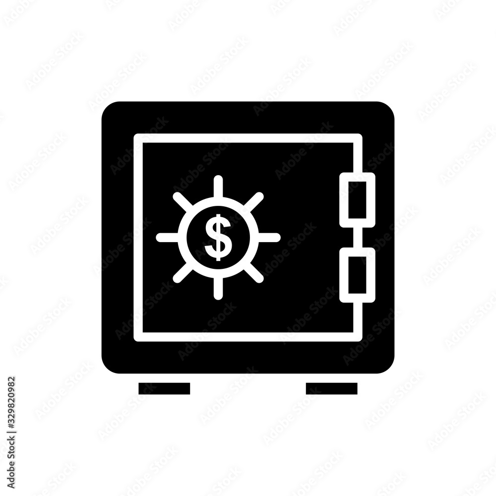 Bank deposit vector Glyph Icon Style Illustration Bank deposit vector Glyph Icon Style Illustration