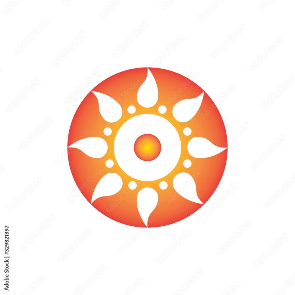 Sun Vector illustration Icon Logo Template design Sun Vector illustration Icon Logo Template design