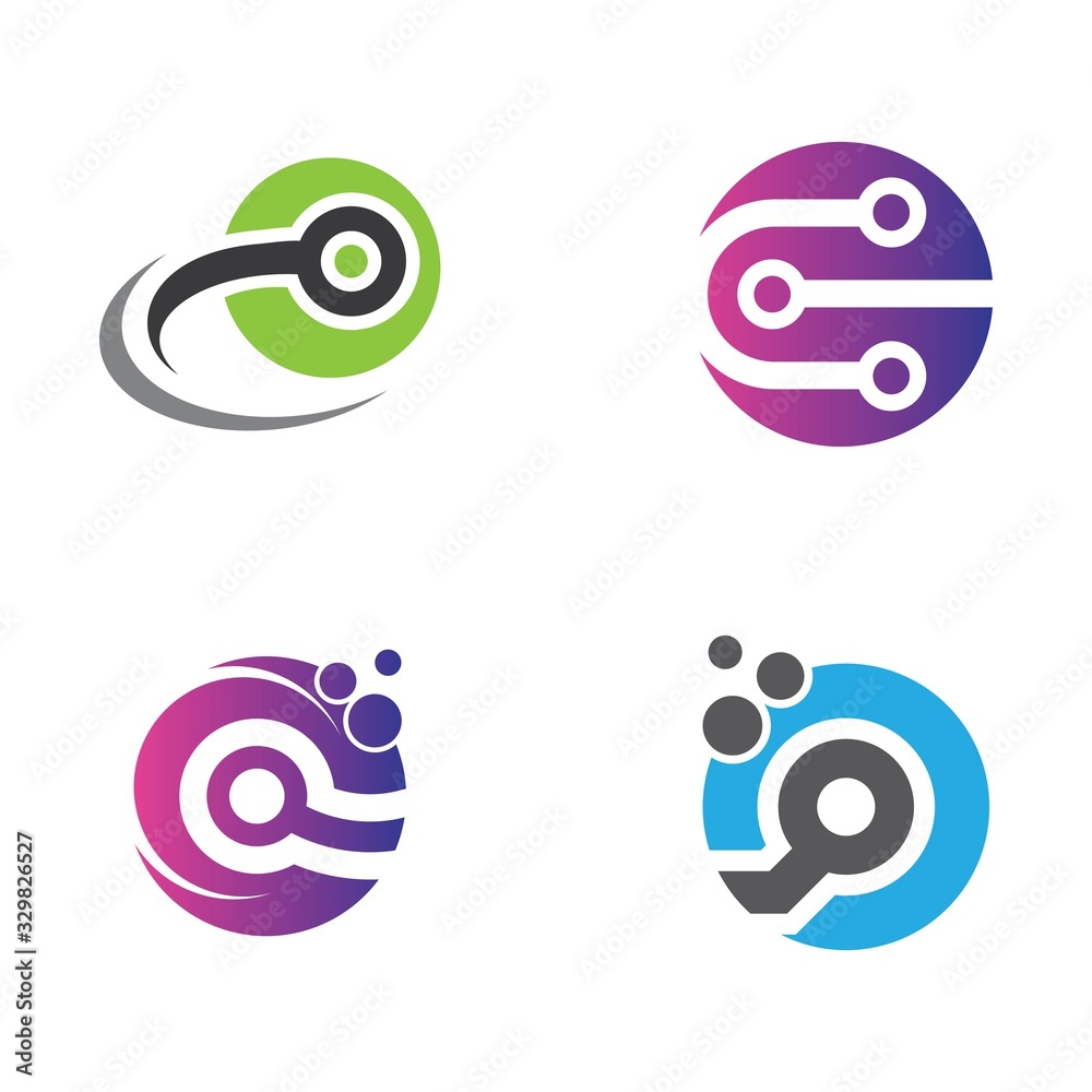 Technology vector icon Technology vector icon