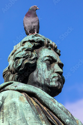 Ludwig van Beethoven Statue in Bonn, Germany