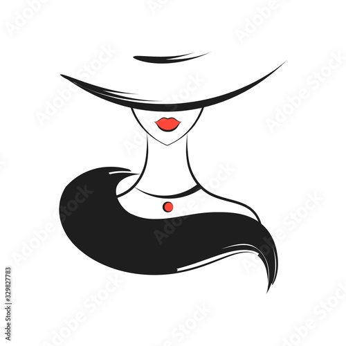 Woman in the hat