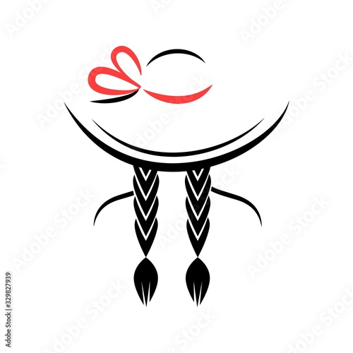 Woman in the hat