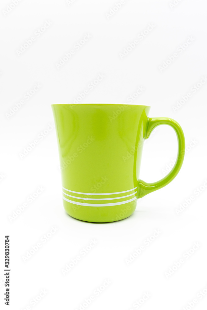 Obraz premium Green Mug Close-Up