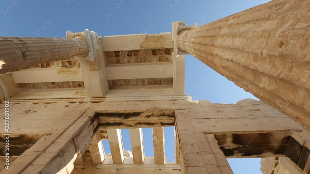 Acropolis Ceiling Looking Straight Up Tracking