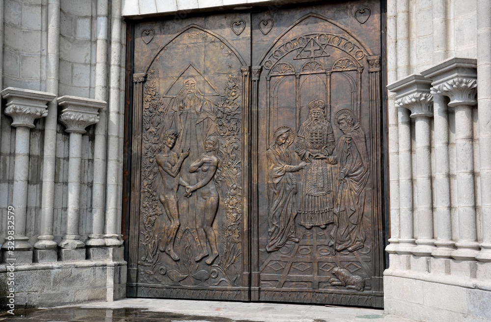 cathedral in quito, ecuador