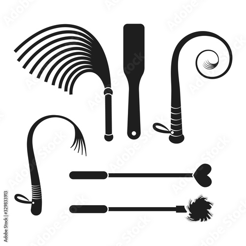 BDSM devices set