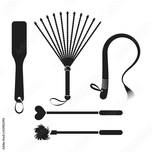 BDSM devices set