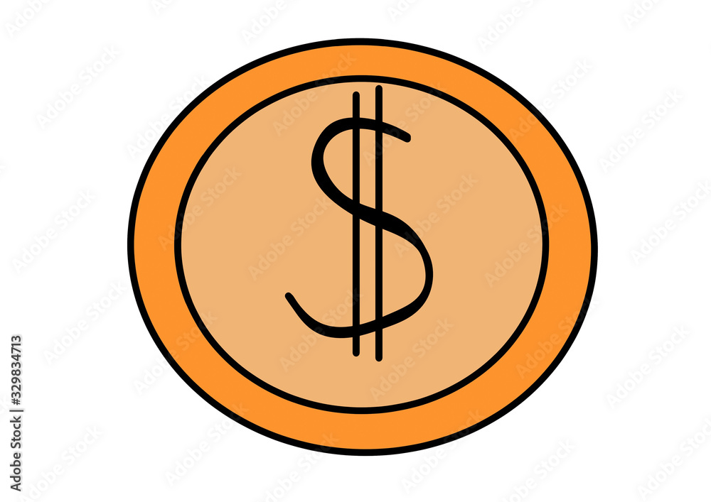 Single element of money in doodle business set. Hand drawn illustration for cards, posters, stickers and professional design. Single element of money in doodle business set. Hand drawn illustration for cards, posters, stickers and professional design.