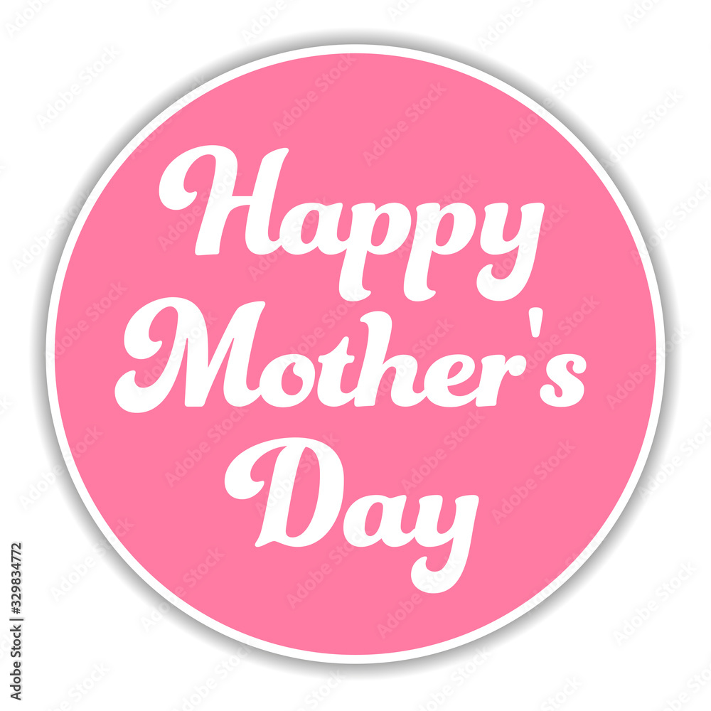 Happy Mother's Day. Holiday concept. Template for background, banner, card, poster with text inscription. Vector EPS10 illustration. Happy Mother's Day. Holiday concept. Template for background, banner, card, poster with text inscription. Vector EPS10 illustration.