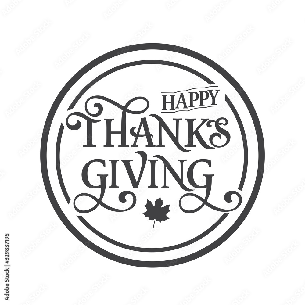 PrintVector illustration. Happy Thanksgiving Day typography vector design for greeting cards and poster on a textural background design template celebration.Happy Thanksgiving inscription, lettering. PrintVector illustration. Happy Thanksgiving Day typography vector design for greeting cards and poster on a textural background design template celebration.Happy Thanksgiving inscription, lettering.